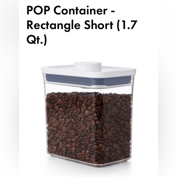 Oxo Kitchen Oxo Pop Container Rectangle Short 7 Qt Poshmark